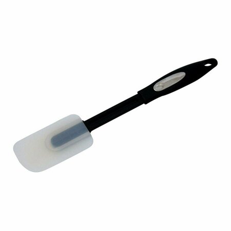 SHARPTOOLS 12.5 in. Spatula Silicone, Black & White SH155197